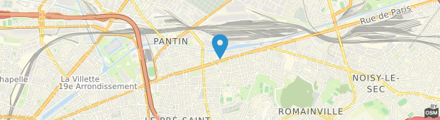 Umland des Ibis Paris Pantin Eglise