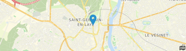 Umland des Pavillon Henri IV Hotel Saint-Germain-en-Laye
