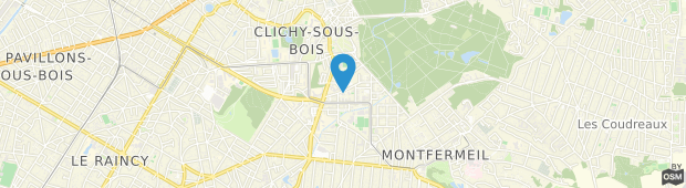 Umland des HotelF1 Clichy-sous-Bois