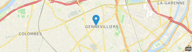 Umland des Ibis Paris Gennevilliers