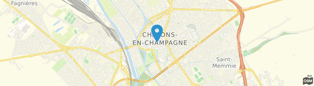 Umland des Hotel Du Pot d'Etain Chalons-en-Champagne