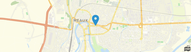 Umland des Comfort Hotel Meaux