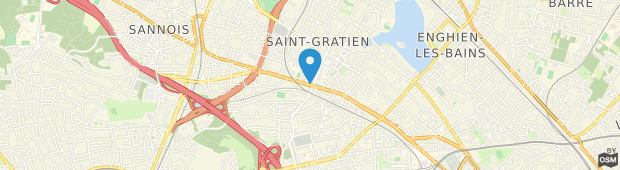 Umland des Etap Hotel St Gratien Enghien-les-Bains