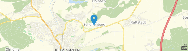 Umland des Haus Schönenberg / Ellwangen