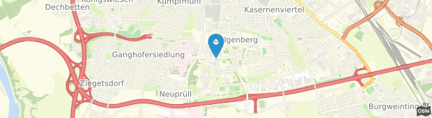 Umland des Audimax Regensburg