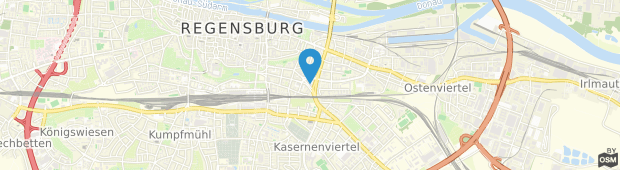 Umland des Novotel Regensburg Zentrum