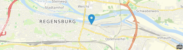 Umland des Hampton by Hilton Regensburg