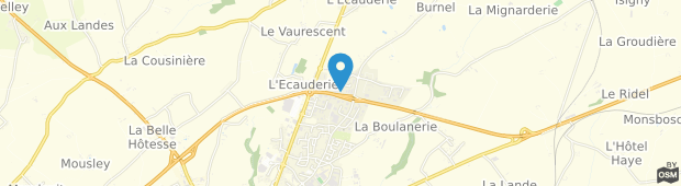 Umland des Etap Hotel Coutances