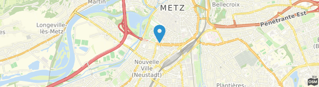 Umland des Foch Hotel Metz