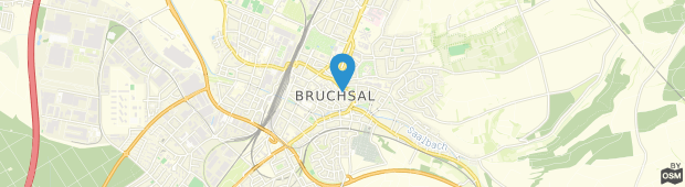 Umland des Bürgerzentrum Bruchsal