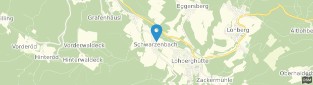 Umland des Schwarzeck Apartmenthotel Lohberg
