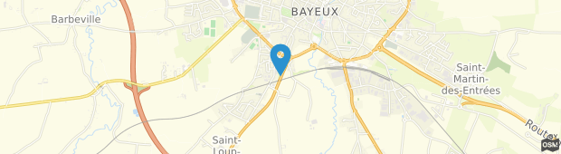 Umland des Campanile Hotel Bayeux