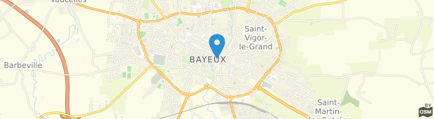 Umland des Churchill Hotel Bayeux