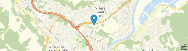 Umland des Premiere Classe Creil-Villers St Paul