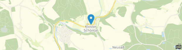 Umland des Kloster Schöntal Tagungshaus