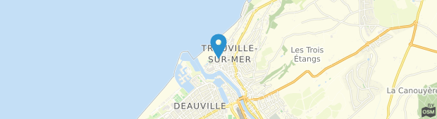 Umland des Hotel Restaurant Carmen Trouville-sur-Mer