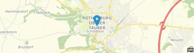 Umland des Hotel Diller Schneeballenträume / Rothenburg ob der Tauber