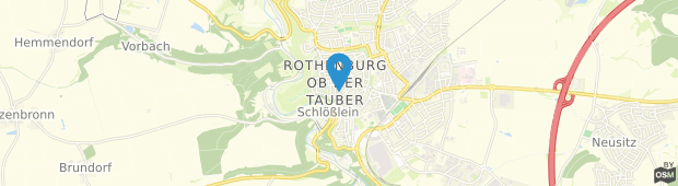 Umland des Hotel Roter Hahn Rothenburg ob der Tauber