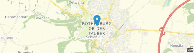 Umland des Hotel Tilman Riemenschneider Rothenburg ob der Tauber