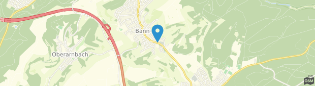 Umland des Landgasthof Zum Storchennest Bann