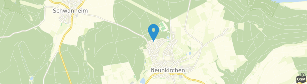 Umland des NaturKulturHotel Stumpf Neunkirchen