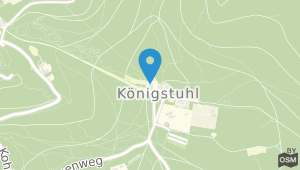 Berggasthof Königstuhl und Umgebung