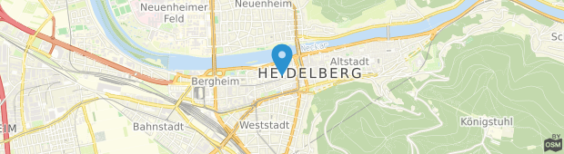 Umland des GuestHouse Heidelberg