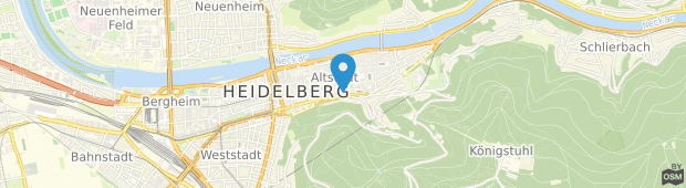 Umland des Acor Hotel Heidelberg