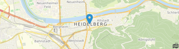 Umland des Altstadt Hotel Heidelberg