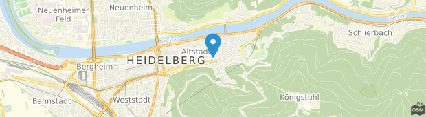Umland des Arthotel Heidelberg