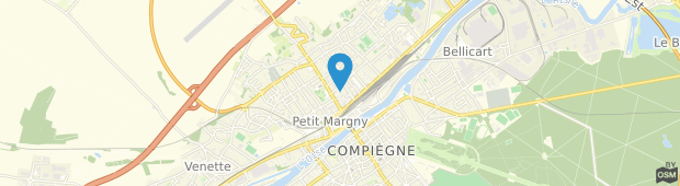 Umland des Appart'City Compiegne