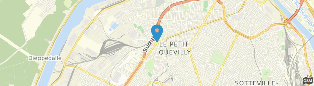 Umland des Etap Hotel Rouen Le Petit-Quevilly