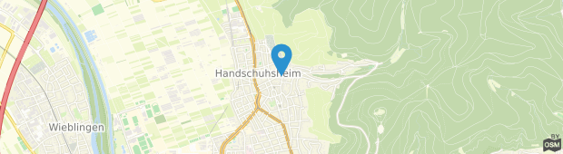 Umland des Hotel Deutscher Kaiser Heidelberg