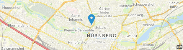 Umland des Hotel Burgschmiet Nürnberg