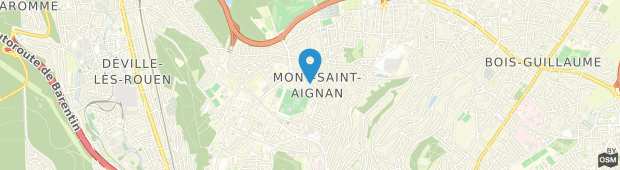 Umland des Kyriad Rouen Nord Mont-Saint-Aignan Hotel