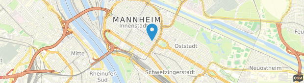 Umland des GuestHouse Mannheim