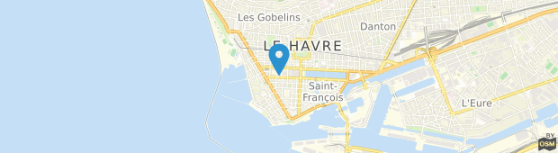 Umland des Les Gens De Mer Hotel Le Havre