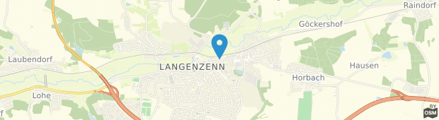Umland des Gasthof Pension Rangau Langenzenn