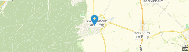 Umland des Hotel Zum Winzergarten Weisenheim am Berg