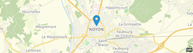 Umland des Le Cedre Hotel Noyon