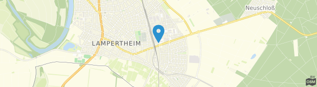 Umland des Flair-Hotel Garni Lampertheim