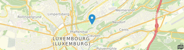 Umland des Meliá Luxembourg
