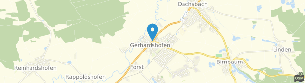 Umland des Gasthof Zur Post Höchstadt