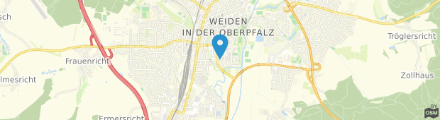 Umland des AMEDIA Hotel Weiden