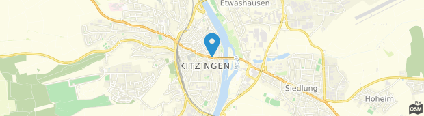 Umland des Hotel Kitzinger Hof Kitzingen