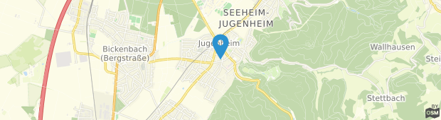 Umland des Jugenheim Hotel Seeheim-Jugenheim