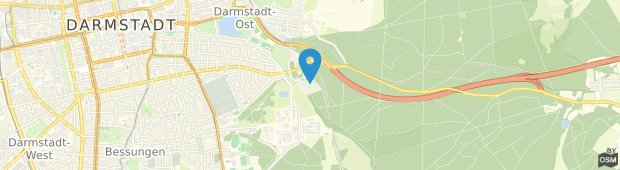 Umland des Zoo Vivarium Darmstadt