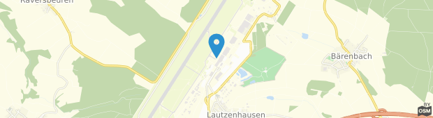 Umland des B&B Hotel Frankfurt Hahn Airport