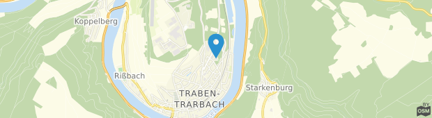 Umland des Mosel-Jugendherberge Traben-Trabach