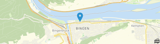 Umland des Hotel Krone Bingen am Rhein